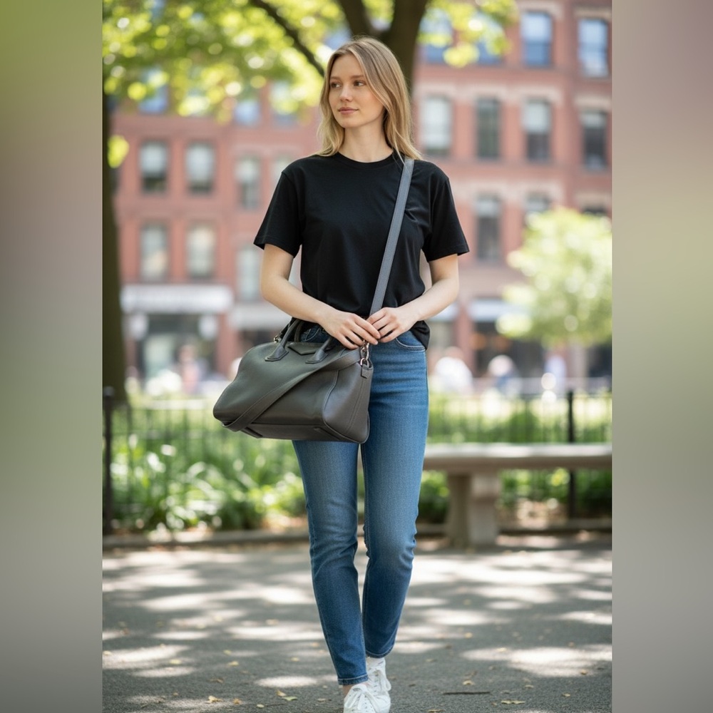 Shoulder bag antigona Gray Leather Bag - Picture 3 of 4